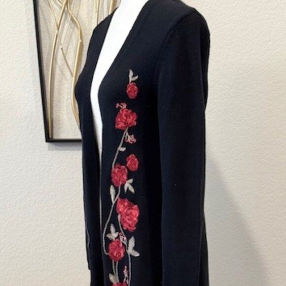 STYLE & CO (Macy's) Long Duster Cardigan - Picture 6 of 15